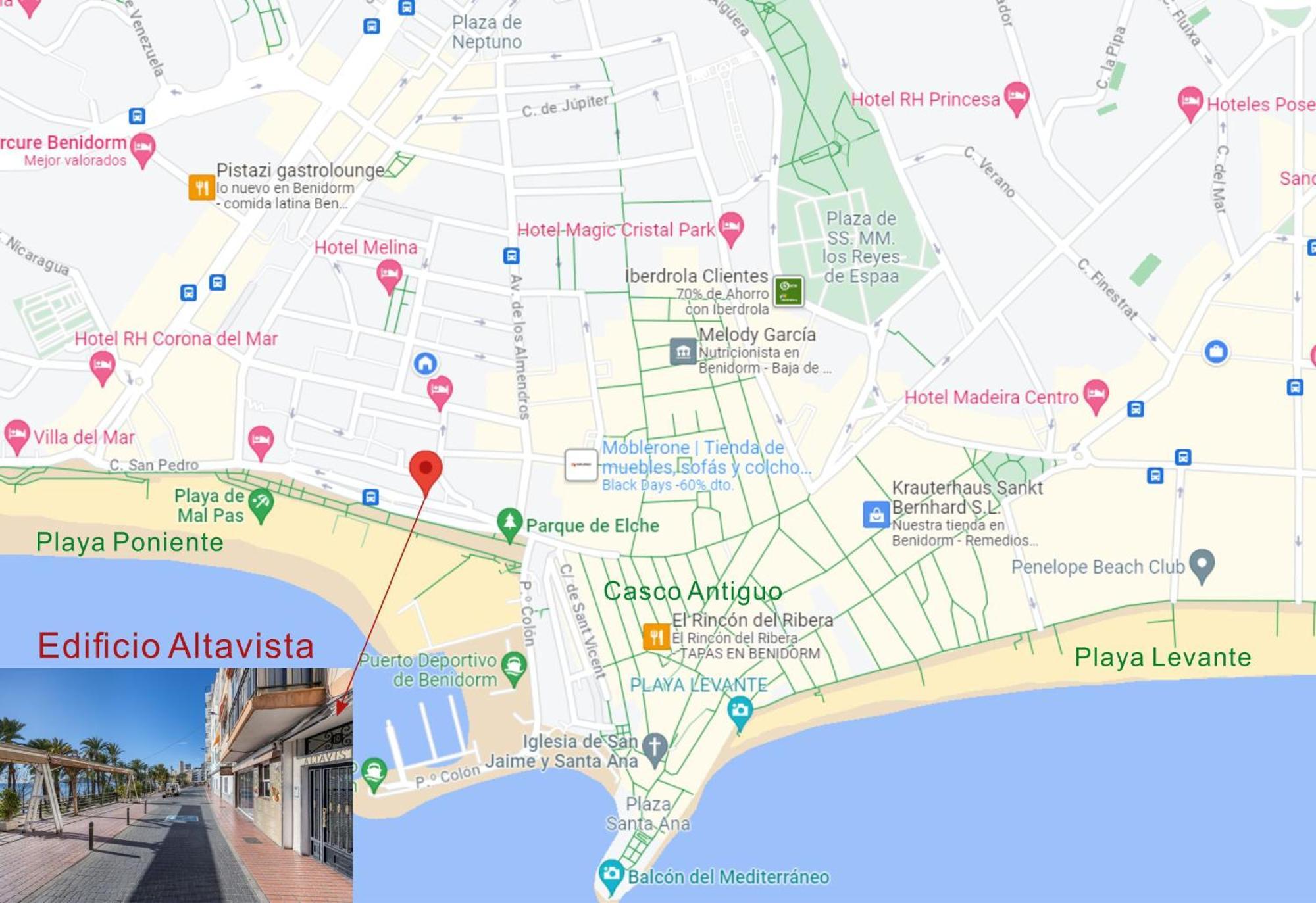 Altavista Daire Benidorm Dış mekan fotoğraf